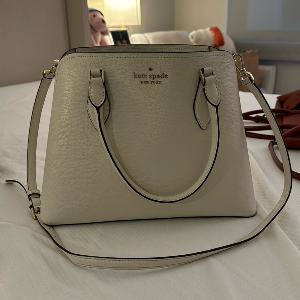 Kate Spade Darcy Large Satchel White